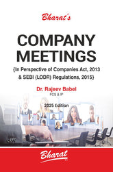 Bharat's Company Meetings book by Dr Rajeev Babel